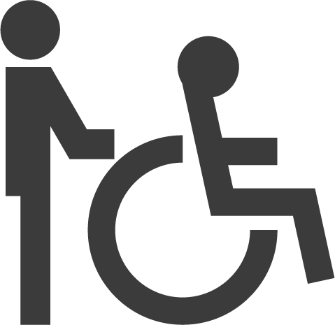 eingeschränkt behindertengerechtes
Gebäude